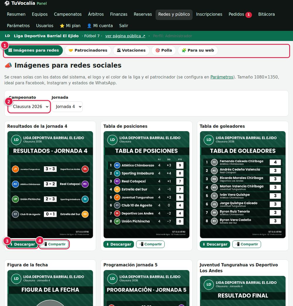 Imágenes para redes sociales