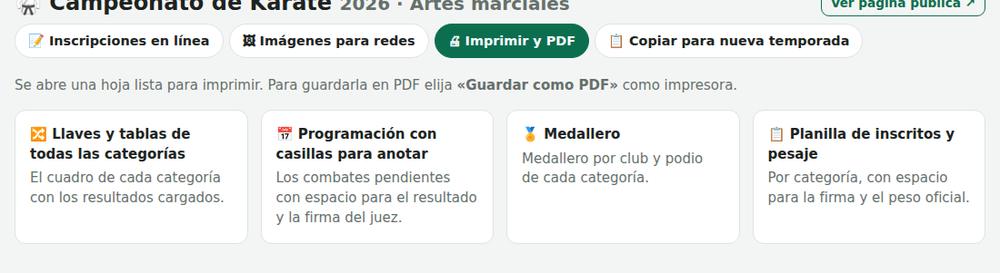 Hojas para imprimir