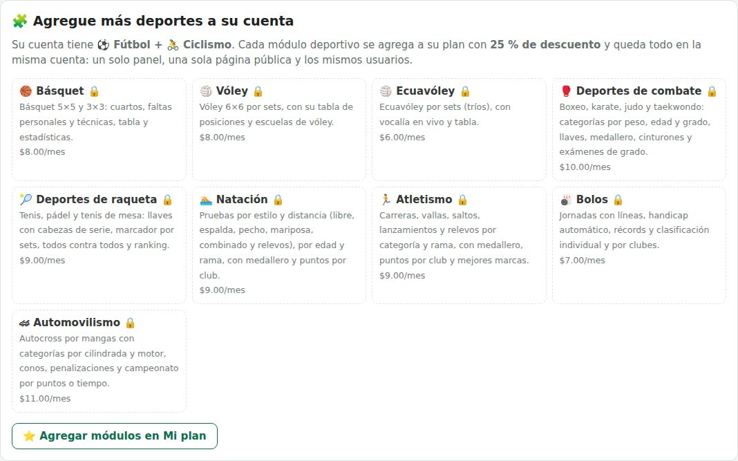 Los deportes que todavía no tiene